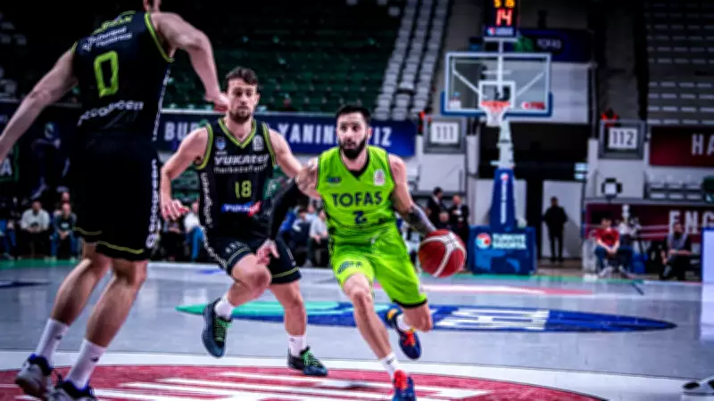 Tofaş, Süper Lig'de Evinde Yukatel Merkezefendi Belediyesi'ne Mağlup Oldu