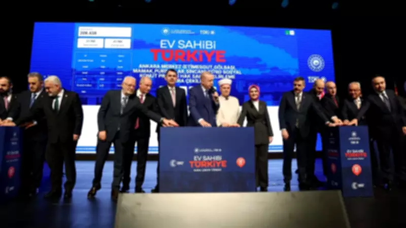 TOKİ Ankara Kura Çekimi Gerçekleşti: 31 Bin 73 Hak Sahibi Belirlendi