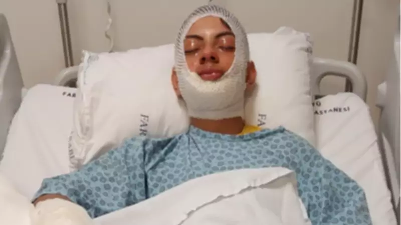 Trabzon'da Ateşe Benzin Dökme Kazası: Genç Adam Ölümden Döndü