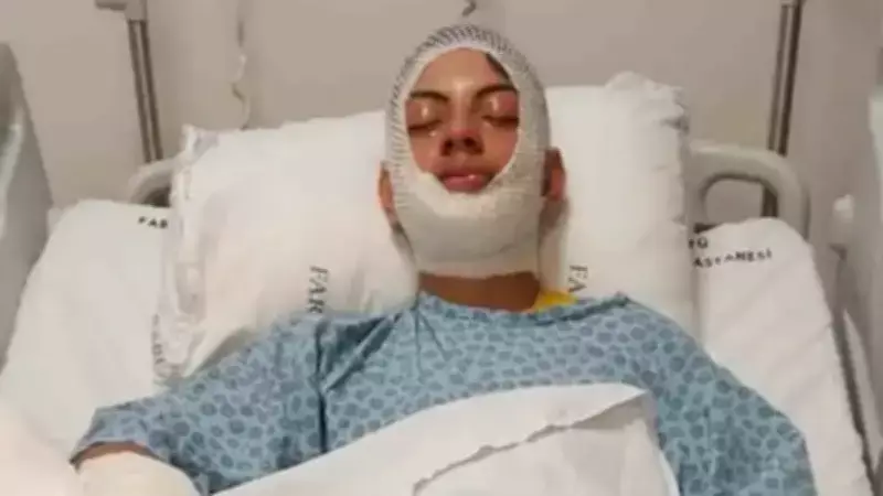 Trabzon'da Benzinle Ateş Harlamak İsteyen Genç Alevler Arasında Kaldı