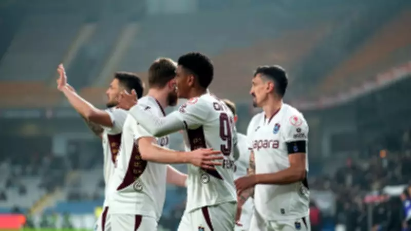 Trabzonspor, Başakşehir'i 4-2 Yenerek Türkiye Kupası'nda Çeyrek Finale Yükseldi