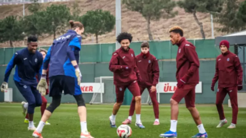 Trabzonspor, Eyüpspor Maçı Hazırlıklarını Yoğun Tempo ile Sürdürüyor