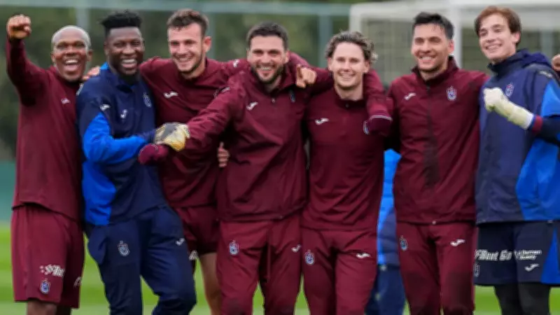 Trabzonspor, Galatasaray Maçına Hazırlanıyor: Antrenman Detayları