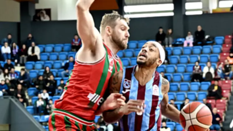 Trabzonspor, Karşıyaka'yı 10 Sayı Farkla Mağlup Etti