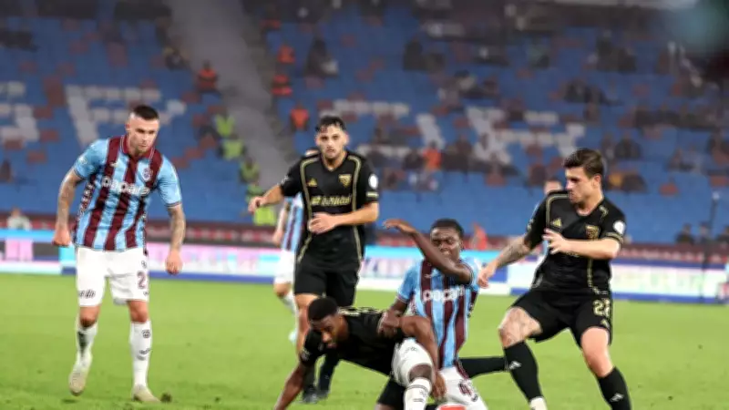 Trabzonspor, Kayserispor deplasmanında! Fatih Tekke'nin ilk 11'i açıklandı