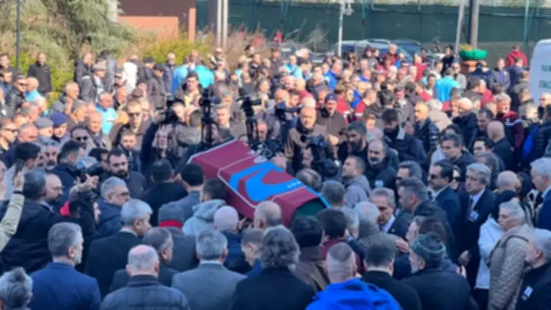 Trabzonspor, Orhan Kaynak İçin Hüzünlü Veda Töreni Düzenledi