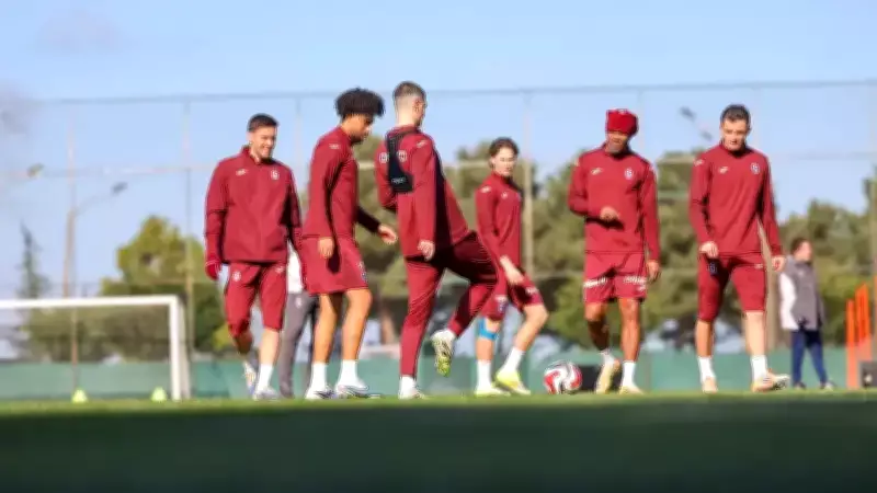 Trabzonspor, Rizespor Maçı Hazırlıklarına Antrenmanla Başladı