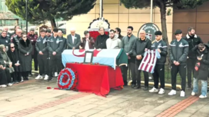 Trabzonspor, Yardımcı Antrenör Orhan Kaynak'ı Son Yolculuğuna Uğurladı