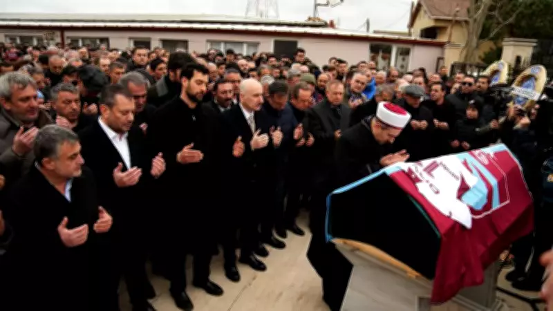 Trabzonspor'un Acı Kaybı: Orhan Kaynak Son Yolculuğuna Uğurlandı