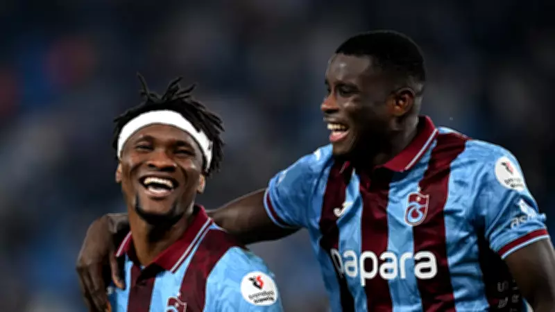 Trabzonspor'un Hava Hakimiyeti: 48 Golün 15'i Kafadan Geldi
