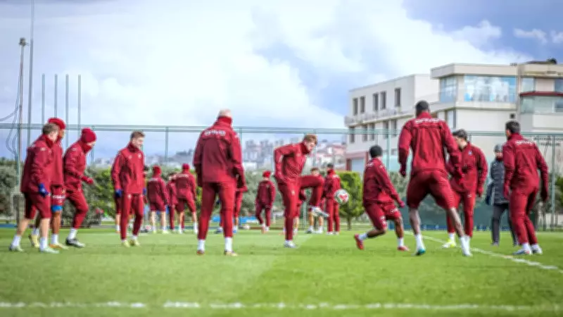 Trabzonspor'un Kayseri Maçı İçin Kamp Kadrosu Açıklandı