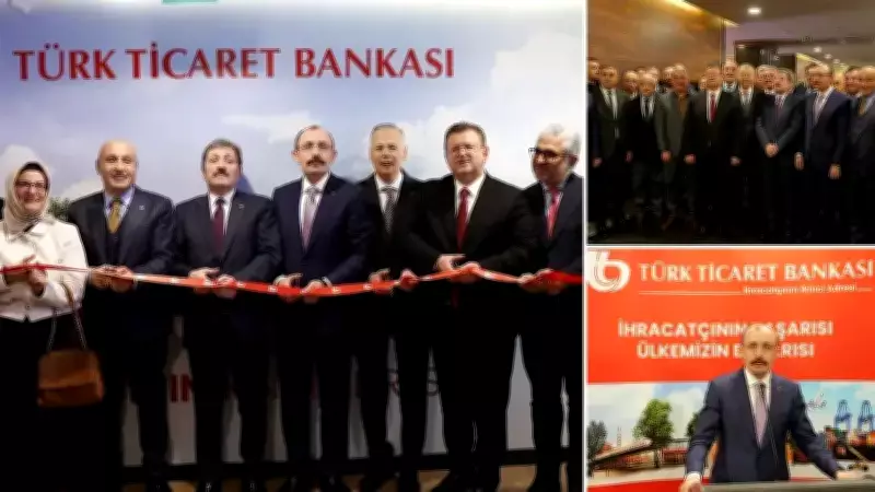 Türk Ticaret Bankası Samsun'da Yeni Şubesini Açtı, İhracatçılara Finansman Desteği Artıyor