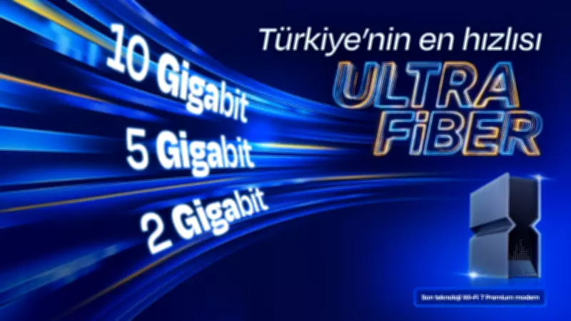 Turkcell Superonline UltraFiber ile Evlere 10 Gbps Hız Geliyor