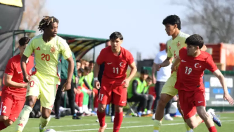 U17 Milli Takımı, İspanya ile Golsüz Berabere Kaldı, Grubu Üçüncü Tamamladı