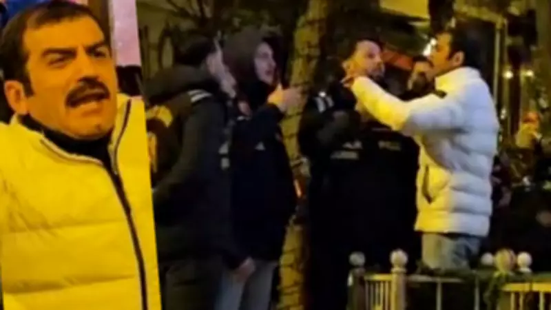 Ufuk Bayraktar, 8 Mart Yürüyüşünde Gerginlik Çıkardı ve Polis Tarafından Uzaklaştırıldı