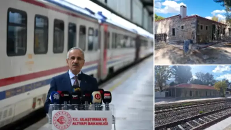 Ulaştırma Bakanı Uraloğlu: 60 Gar ve İstasyon Tarihi Kimlik Korunarak Yenilendi