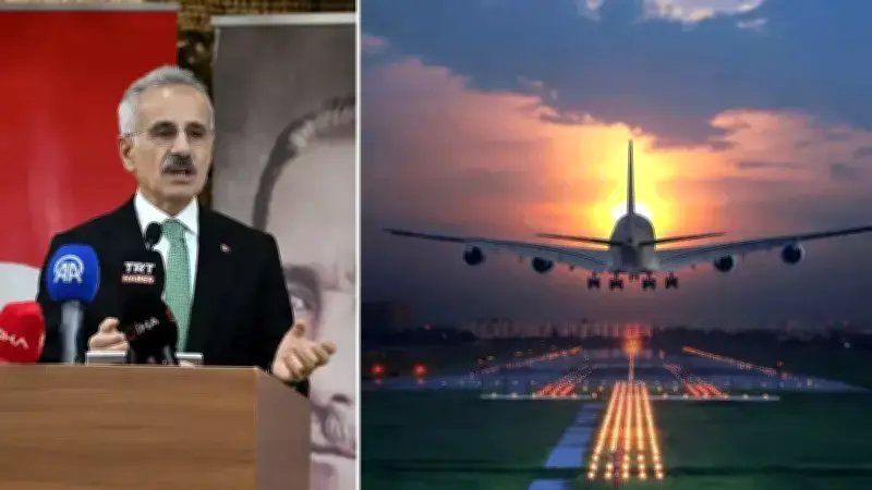 Uraloğlu, Orta Doğu'daki Hava Sahası Durumunu ve Uçuş İptallerini Açıkladı