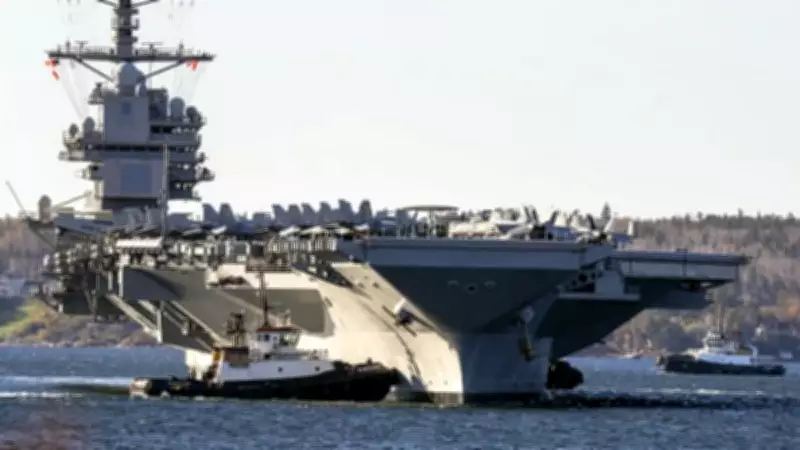 USS Gerald Ford Neden Geri Çekildi? Dev Uçak Gemisinde Derin Krizler Ortaya Çıktı