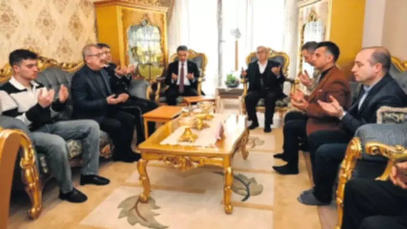 Vali Baruş, Şehit Yüzbaşı Yunus Çelebi'nin Ailesine Bayram Ziyaretinde Bulundu