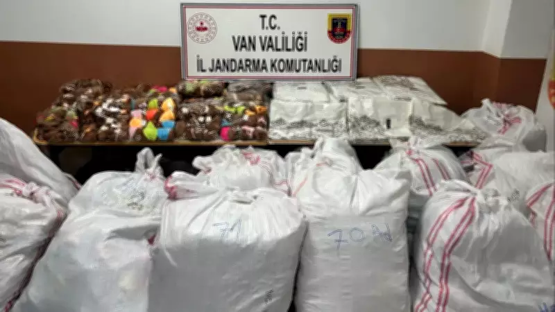 Van'da Jandarma Kaçakçılık Operasyonu: 6 Milyon TL Değerinde Gıda ve Eşya Ele Geçirildi