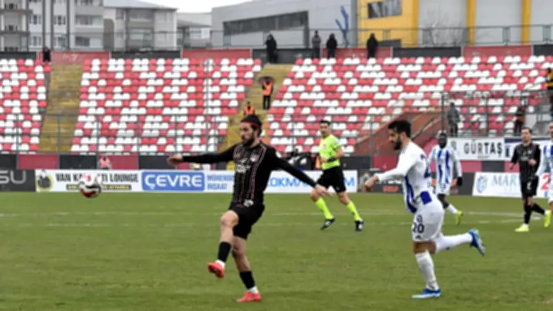 Vanspor FK - Sarıyer Maçı Sona Erdi: Beraberlik İki Takımı da Tatmin Etmedi