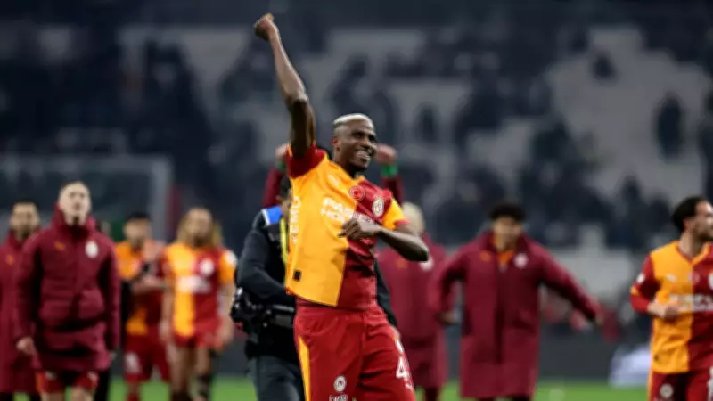 Victor Osimhen Süper Lig'de 11. Golünü Attı, Galatasaray Beşiktaş'ı Yendi