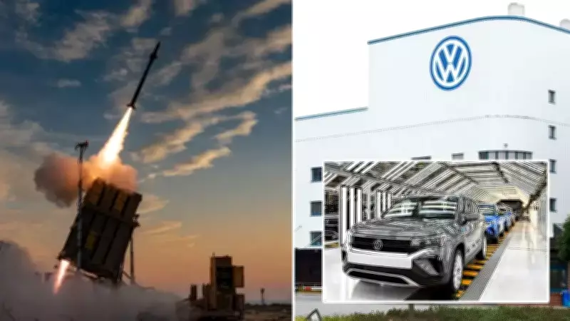 Volkswagen, Otomobil Fabrikasını İsrail'in Demir Kubbe'si İçin Füze Üretimine Dönüştürecek