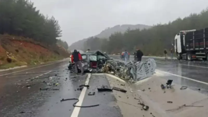 Yatağan-Milas Karayolu'nda Korkutan Kazada AK Partili Yetkili Yaralandı
