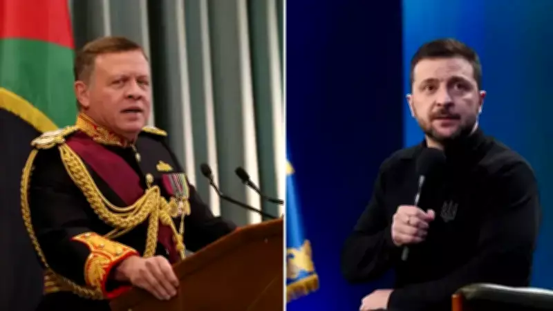 Zelenski Ürdün'de Kral 2. Abdullah ile Görüştü, Orta Doğu Turu Devam Ediyor