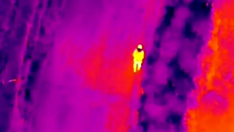 İzmir'de Kayıp 87 Yaşındaki Hüseyin Kocamanoğlu Termal Dron ile Bulundu