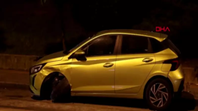 İzmir'de Kontrolden Çıkan Otomobil Zincirleme Kazaya Neden Oldu: 1 Ağır Yaralı