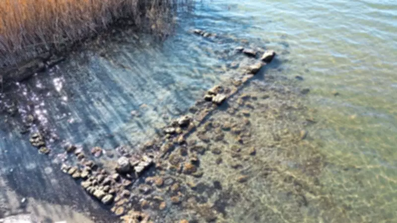 İznik Gölü'nde Kuraklık İkinci Bazilikayı Ortaya Çıkardı