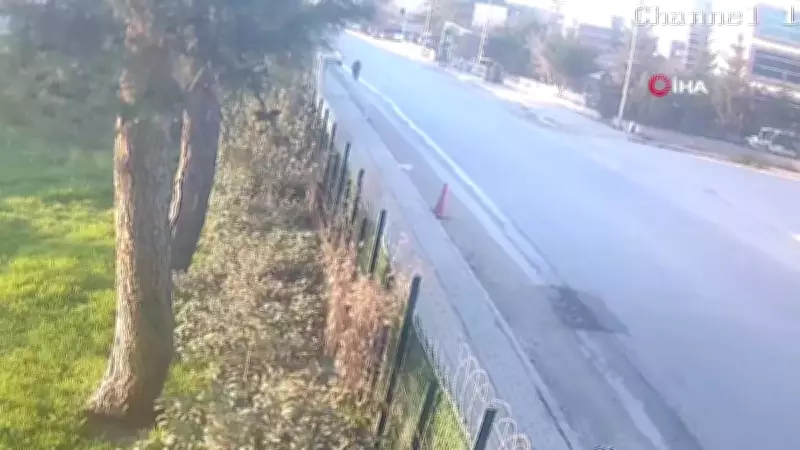 İznik'te Yaşlı Adamın Öldüğü Kazanın Güvenlik Kamerası Görüntüleri Ortaya Çıktı