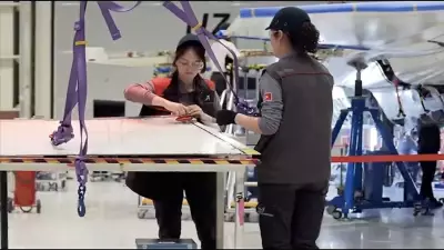 8 Mart'ta Gökyüzü Gururu: Milli Uçağın Parçası Kadın Ellere Emanet Edildi