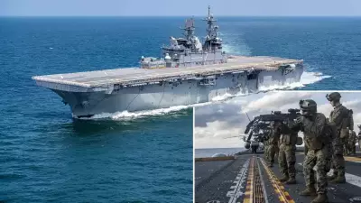 ABD'nin Amfibi Hücum Gemisi USS Tripoli Orta Doğu'ya Ulaştı