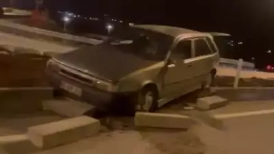 Aksaray'da Ehliyetsiz Sürücü Muayenesiz Araçla Kazaya Karıştı, 80 Bin Lira Ceza Kesildi