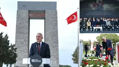 Çanakkale Zaferi'nin 111. Yılında Törenlerle Anıldı: 'Tarihin Akışını Değiştiren Millet'