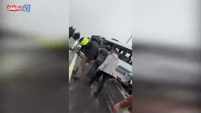 Başakşehir'de Polis Servis Kazasında Mucize: Kalp Krizi Geçiren Memur Hayata Döndürüldü