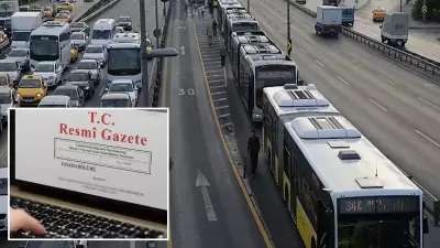 Bayramda Toplu Taşıma Ücretsiz: Resmi Gazete'de Yayımlandı