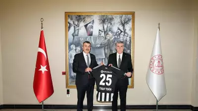 Beşiktaş Başkanı Adalı, Milli Eğitim Bakanı Tekin'i Ziyaret Etti