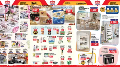 BİM 31 Mart-3 Nisan Kataloğu Yayımlandı: Oyuncak Dolabı Öne Çıkıyor