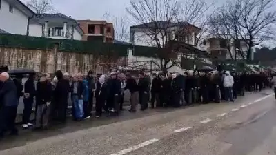 Bursa'da 60 Yıllık Bayramlaşma Geleneği Coşkuyla Devam Etti