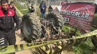 Bursa'da Traktör Kazası: Devrilen Araç Altında Kalan Sürücü Hayatını Kaybetti