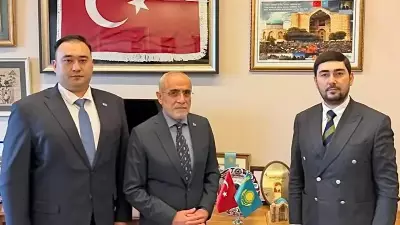 Cumhurbaşkanı Başdanışmanı Topçu, Kazakistan Heyetini Ağırladı: Stratejik Ortaklık Vurgusu