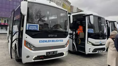 Esenler Belediyesi'nden Kabir Ziyaretleri İçin Ücretsiz Servis Hizmeti