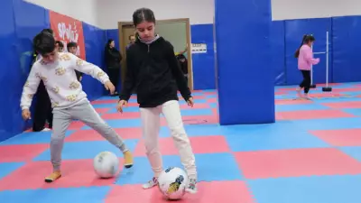 Hatay'da Depremzede İlkokul Öğrencileri Sporla Hayata Tutunuyor