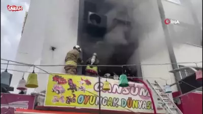 Hatay'da Oyuncakçı Dükkanında Çıkan Yangın Hızlı Müdahaleyle Kontrol Altına Alındı