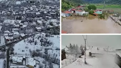 İçişleri Bakanlığı 18 İl İçin Kar ve Sağanak Uyarısı Yayınladı