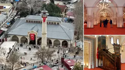 Kahramanmaraş Ulu Camii 1135 Gün Sonra Kadir Gecesi'nde İbadete Açıldı
