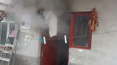 Konya'da İki Katlı Evde Çıkan Yangında 1 Kişi Hayatını Kaybetti